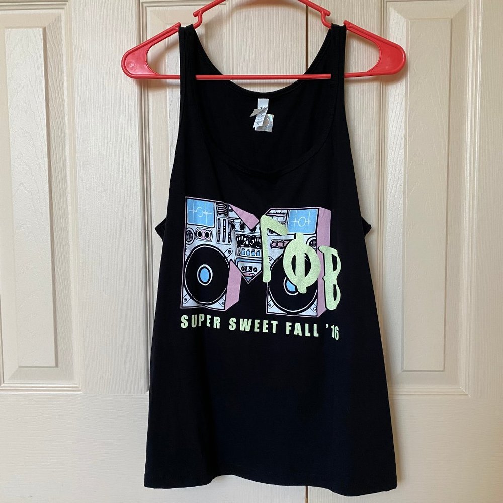 Gamma Phi Beta MTV Super Sweet Fall 2016 Bid Day Tank Top